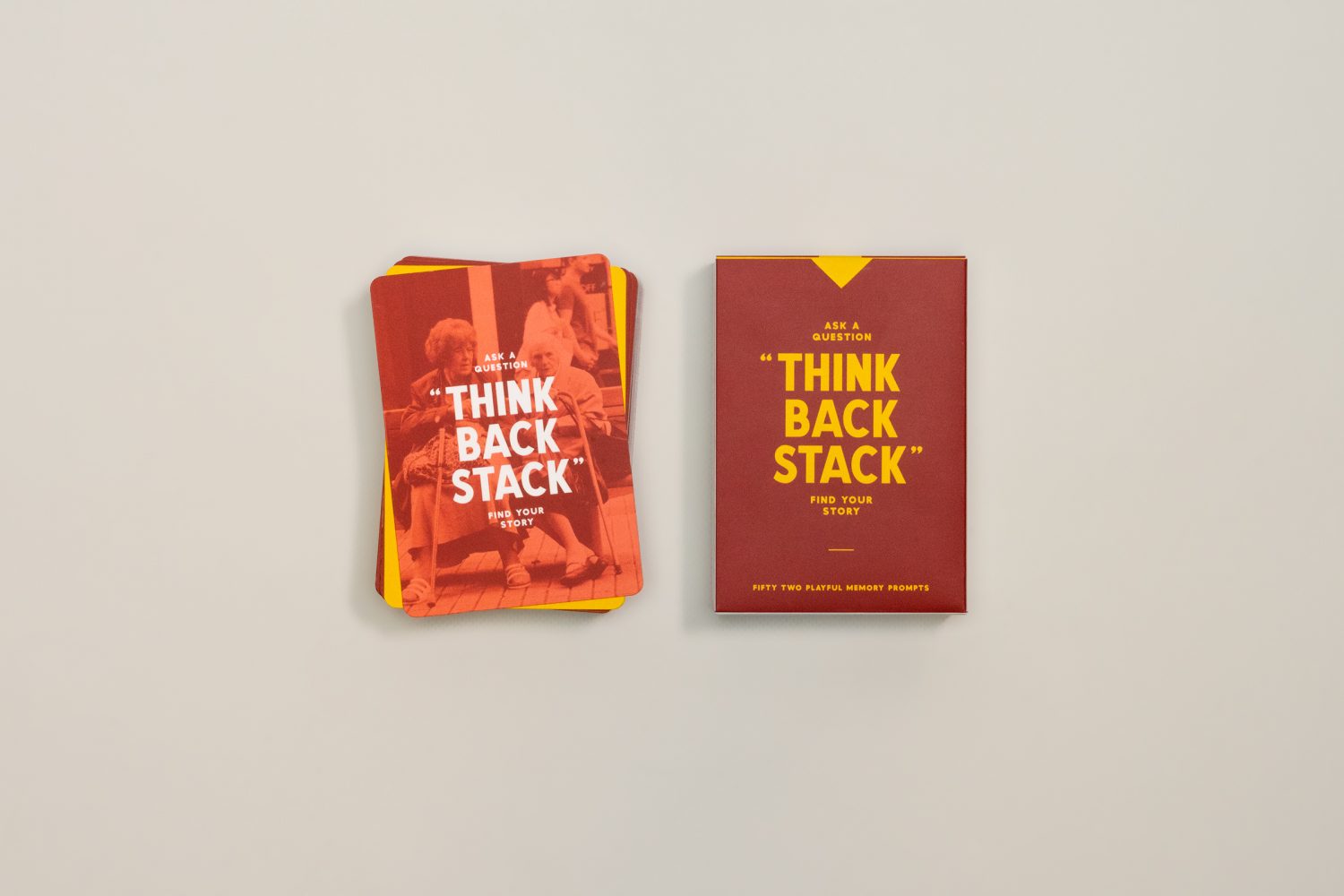 Think Back Stack Flatlay by Studio Papa