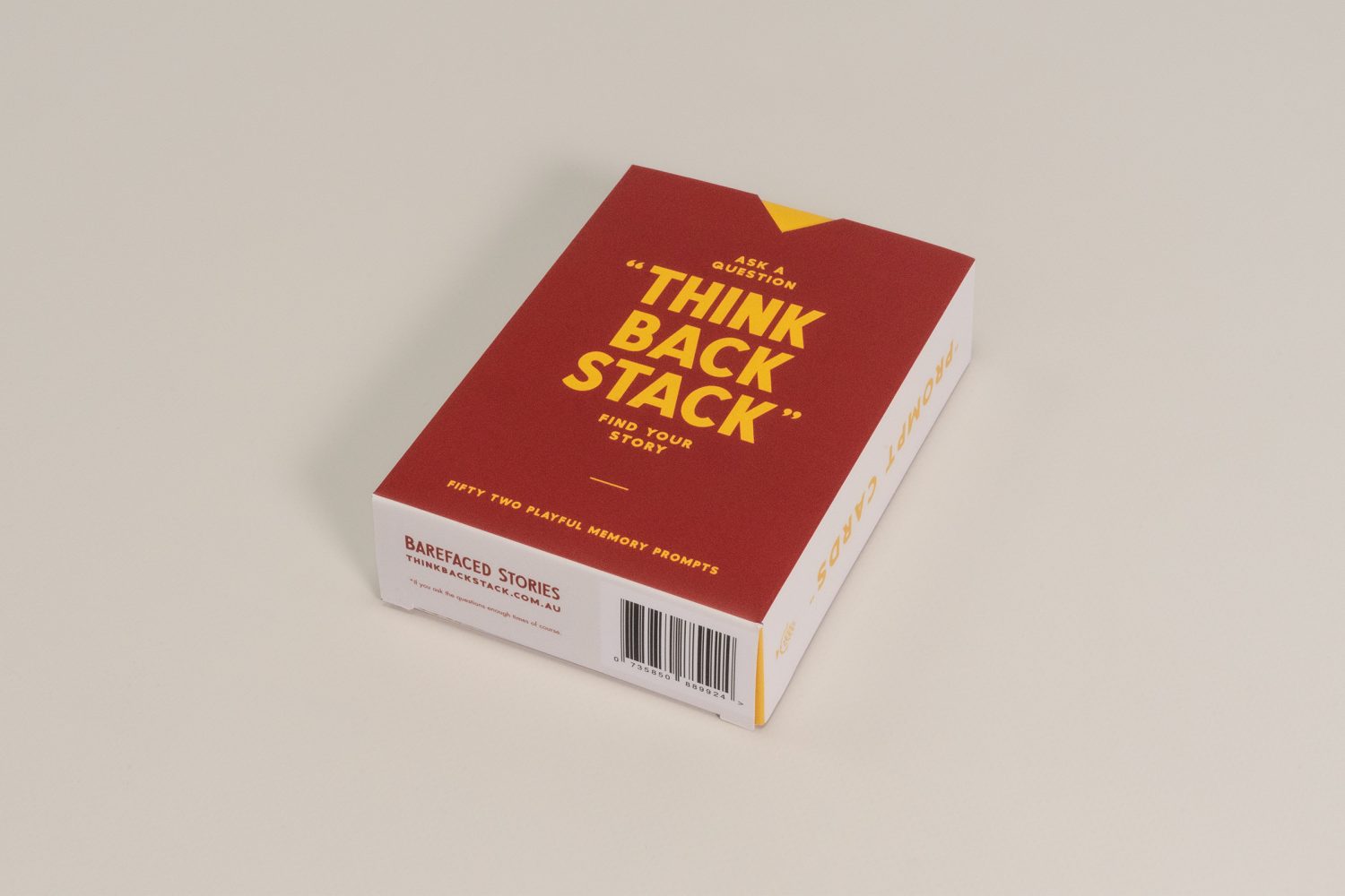 Think Back Stack Pack Front by Studio Papa